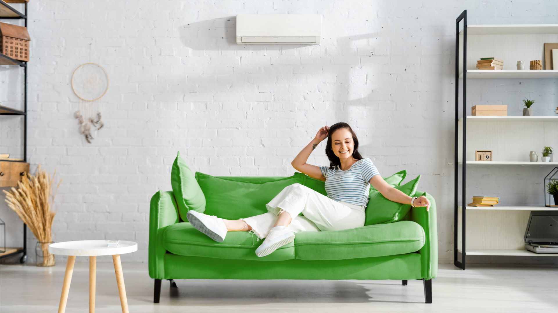 Heizen, Kühlen und Lüften.